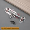 Stainless Steel 304 Pet Cage Two-Way Door Lock Pin with Anti-theft Padlock and Main Door Cow Lock Plate