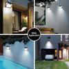 2/4/6PCS Solar Wall Lamp Outdoor Motion Sensors Lights Garden Decoration Waterproof Solar Security Street Lamp for Garage Fence