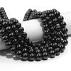1 Strand 4/6/8/10/12mm Natural Black Hematite Stone Beads Magnetic Round Loose Beads For Jewelry Making DIY Bracelet Necklace