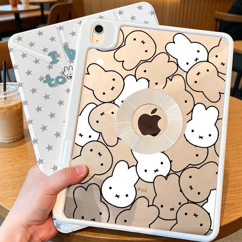 Magnetic Detachable 3-Fold Case IPad Pro 11 Inch With Stand Support Cartoon Design Full Coverage Protective Cover