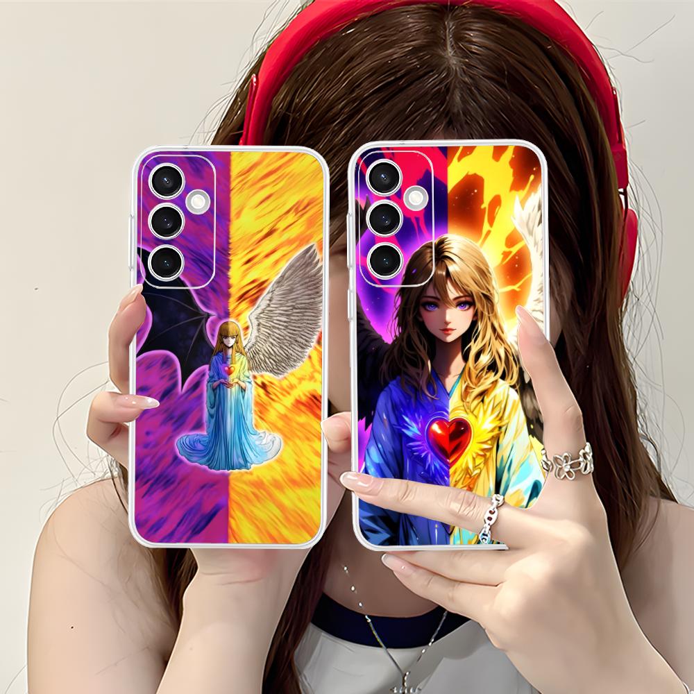 Yugioh Change of Heart Phone Case for Samsung Galaxy S25 S24 S23 S22 S21Plus FE Ultra Clear Colorful Cover Smartphone Cover