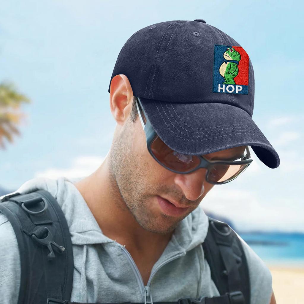 Fashionable Print Men's And Women's Adjustable Baseball Caps