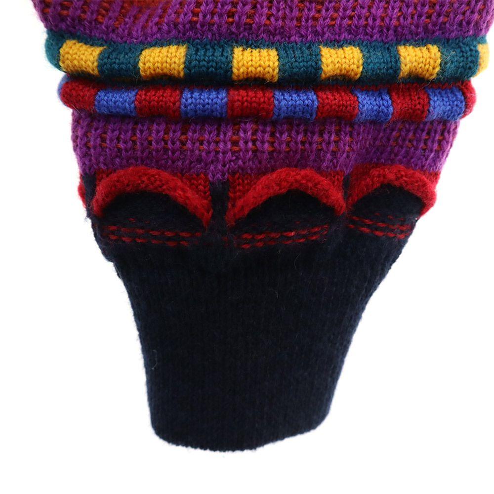 HYSPORT 90s Wool Old 3D Knit Overall Handle Long Sleeve Knit Cardigan 12 Men's Used