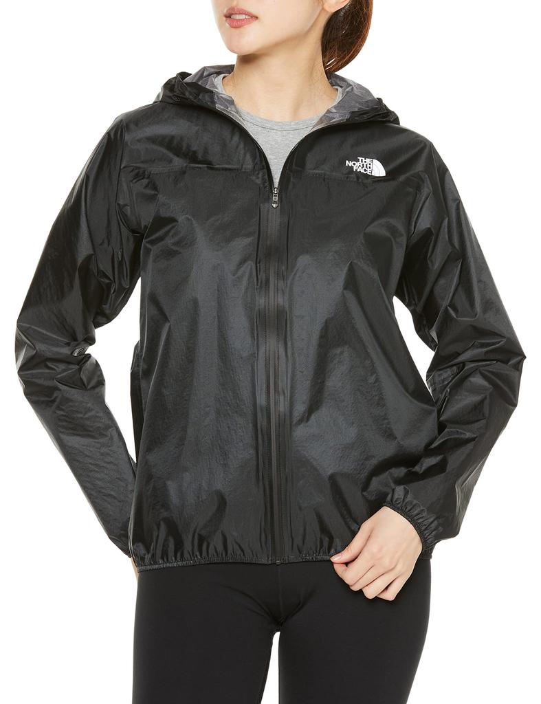 North Strike Trail Jacket Waterproof Lightweight Compact Running Trail Black L [The Face] Women's