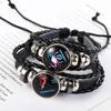 Constellation Bangle Multilayer 12 Zodiac Bracelet Fashion Accessories Jewelry Couple Bracelet