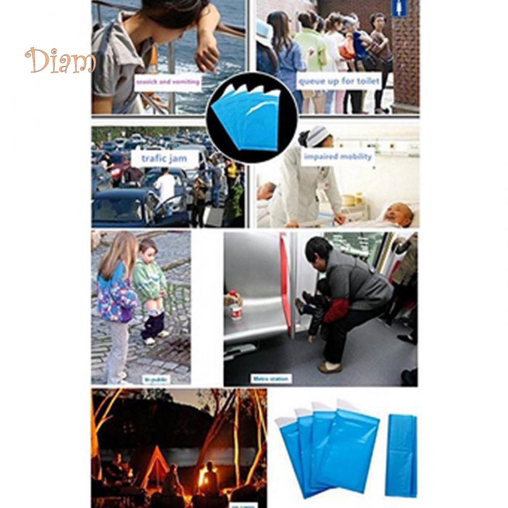 Super Tienda de Belleza 12 Piezas Hombres Mujeres Niños Viaje al Aire Libre Bolsa Desechable para Orina Inodoro Urinario Bolsa para Orinar
