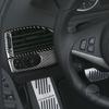 6Pcs Carbon Fiber Interior Dashboard Kit Cover Trim For BMW 6 Series E63 E64