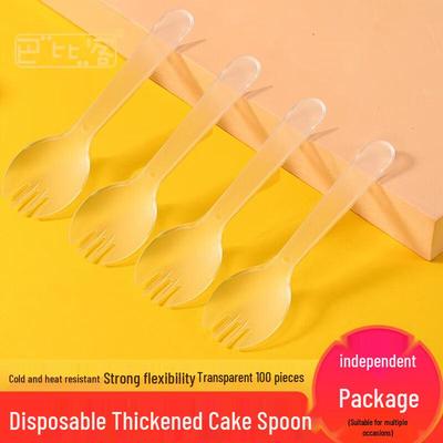 Miaojie Einweg-Plastikgabeln und -löffel