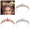 Rhinestone Crystal Crown High-end Princess Tiaras Gift Crown Bridal Tiara Wedding Ceremony