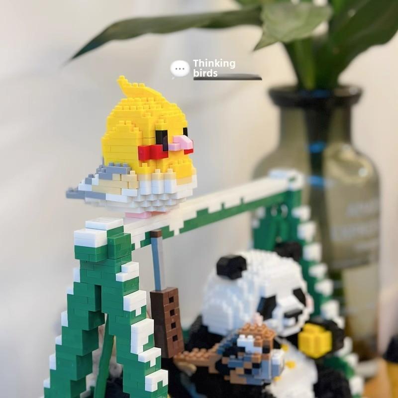 Compatible Lego Original Macaw Bird Educational Building Blocks for Children