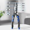 Electrician's Multi-Functional Wire Stripper, Connector Crimper & Cable Cutter Pliers