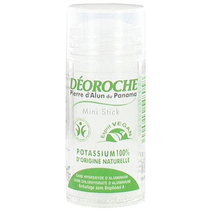 Déodorant Stick - DEOROCHE - Pierre d'Alun - 30g - Certifié BDIH - Sans sels d'aluminium