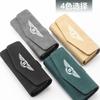 Suede Car LOGO Visor Glasses Storage Box Sunglasses Accessories For New Bentley Flying Spur Continental GT Bentayga Mulsanne