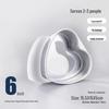 Chiffon Cake Mold Set with Removable Bottom: 4", 6", 8", 10" for Oven Use