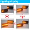 Für Nissan Tiida Note Micra Navara Qashqai Cube Camiones Dualis Frontier LED Dynamische Auto Blinker Seitenmarkierungsleuchten Blinkerleuchten