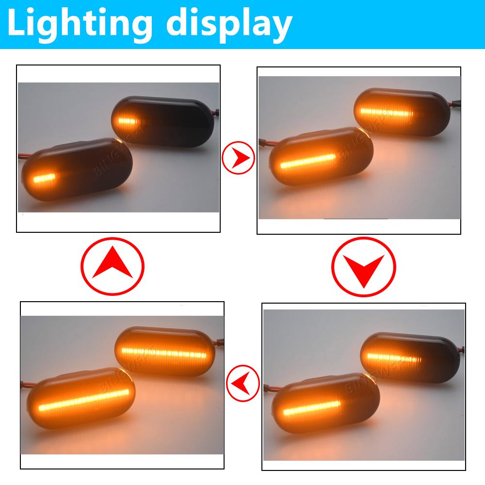 Für Nissan Tiida Note Micra Navara Qashqai Cube Camiones Dualis Frontier LED Dynamische Auto Blinker Seitenmarkierungsleuchten Blinkerleuchten