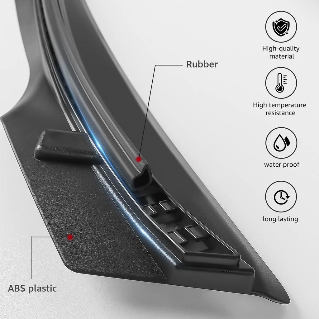 for Tesla Model 3 Front Hood Seal Strip Front Trunk Water Retaining Strip Weather Stripping Rubber Accessories     (Not Suitable for 2024,2025)