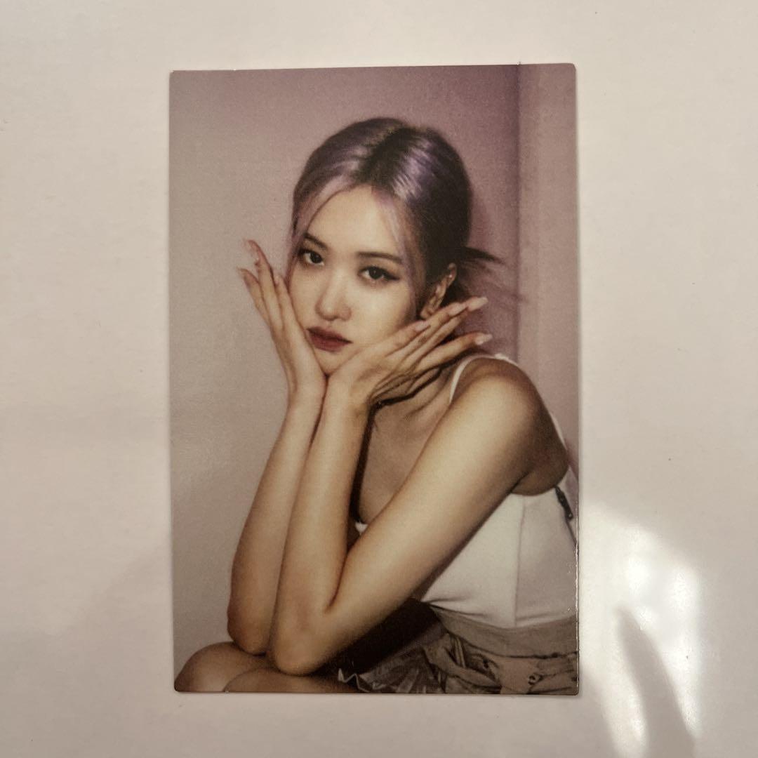 

[USED] BLACKPINK THE ALBUM Rosé trading card