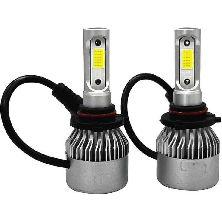 2 Pack H4 HB2 Headlight Bulbs Kit 6000K 9005