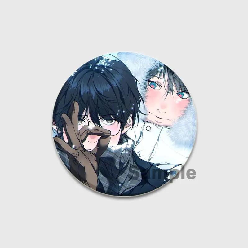 

32/44/58 мм BL Аниме Lost in The Cloud пуговицы значки мультфильм ручная работа брошь значок нагрудник для рюкзака одежда подарочный аксессуар 44mm