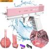 Automatic Electric Water Gun 500cc Large Capacity Super Strong Distance 10m Children and Adults Leak Proof Water Battle
