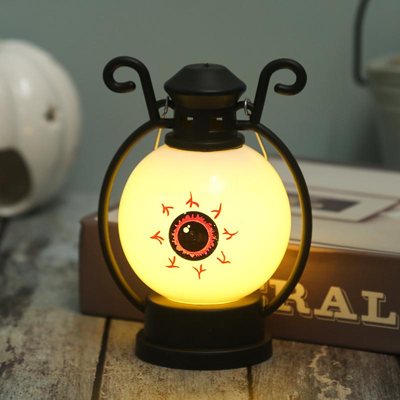 Halloween Pumpkin Lantern Ghost Festival Decoration LED Night Light Party Supplies Portable Lantern Halloween Gift