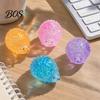 Anxiety Relief Toy Mini Hedgehog Squeeze with Glitter, Soft Stretchy Clear Rabbit Sensory Fidget Toy, Sugar Stress Ball Slow Rebound