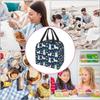 Beach Summer Tropical Dog Insulated Lunch Bag for Women Cooler Tote Box Leakproof Reusable Portable Lunch Bag Work School Picnic