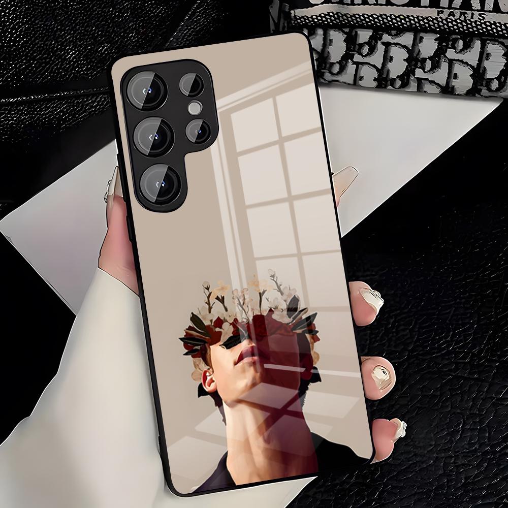 

Shawn Mendes Phone Case For Samsung S26 S25 Plus S20 S20 Plus S22 Ultra S23 FE S21 Plus S21 Ultra Glass Cover Samsung S22