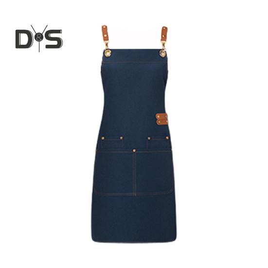 Waterproof Kitchen Apron with Pockets for Men Women Cleaning Pinafore Waist Tie Shop Work Uniform BBQ Gift