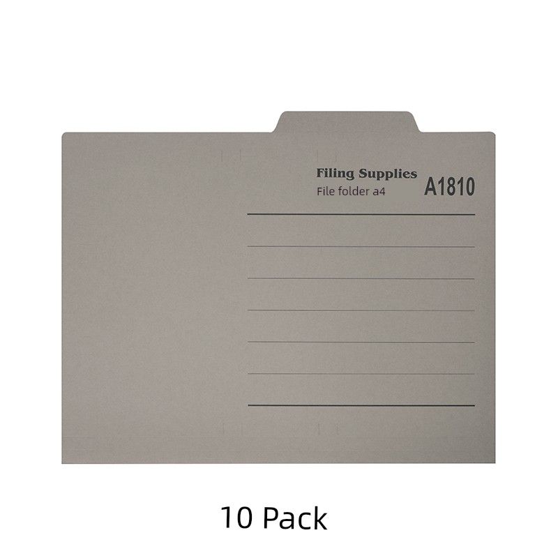Thickened A4 Color Paper File Category Folder 98213 Index Folder Stationery Folder Storage Single Piece