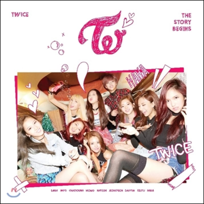 

TWICE - 1st Mini Album: The Story Begins