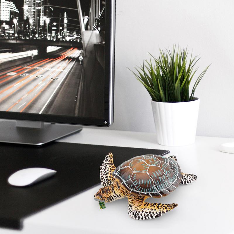 Sea Turtle Figurine Realistic Tortoise Toys Colorful Educational Turtle Toy For Children Boys Girls