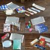 100Pcs Transparent Self-sealing Jewelry Accessories Candy OPP Self-adhesive Bag Packaging Resealable Gift Cookie Packaging Bag