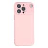 For iPhone 14 Pro Case Large Camera Window Liquid Silicone Aromatherapy Phone Cover