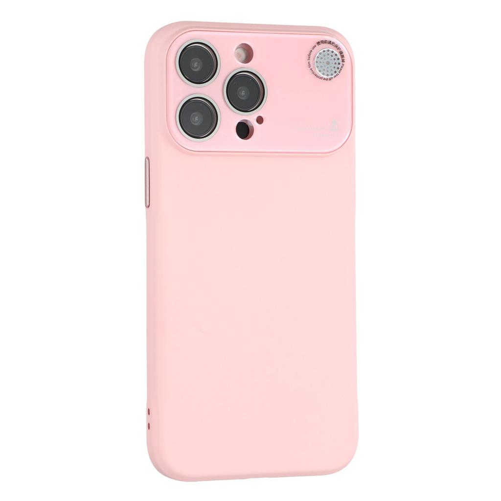 For iPhone 14 Pro Case Large Camera Window Liquid Silicone Aromatherapy Phone Cover