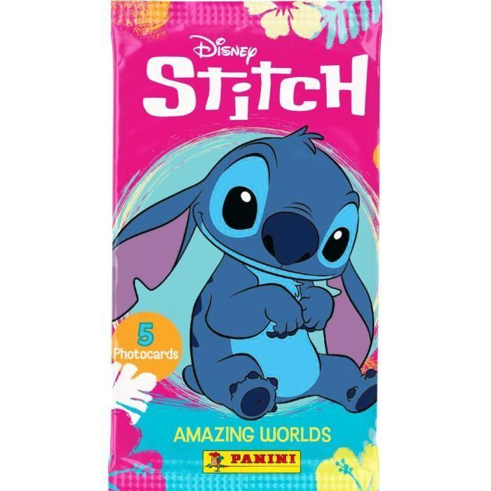 Blister - PANINI - STITCH PHOTOCARDS - 4 Packets + 1 Free - 25 Cards