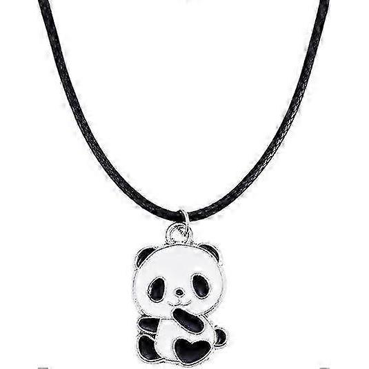 Panda Halskette für Mädchen, Süßer Panda Schlüsselanhänger Panda Armband Panda Geschenk für Teenager