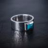 Josilver Signature Simple Square Ring (M) (B Type)