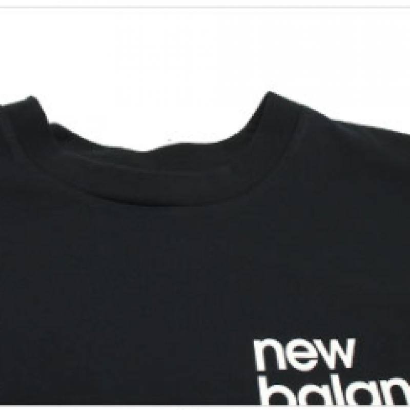 New Balance New Val Nb EssenTials ShorT Sleeve T shirT Black mT23513 Bk