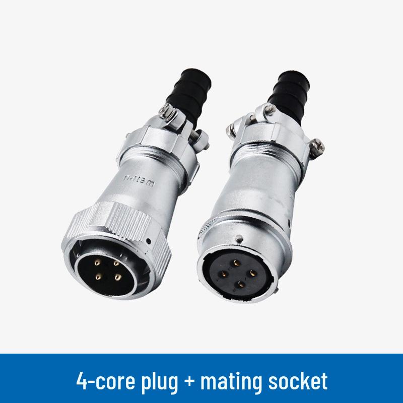 Weipu WY24 Series Waterproof IP67 Solder Connector with Double Pressure Plate