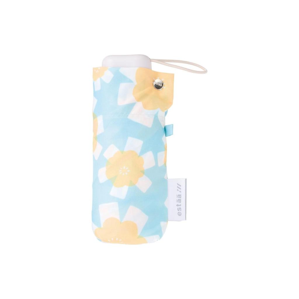 Moonbat Folding Flat Mini for Commuting and School [Esta] Women's Umbrella, Passion, Blue, 31-230-10344-22,