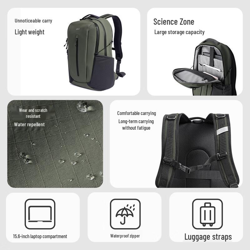 Jingdong Jingzao 15.6-inch Laptop Business Travel Commuter Backpack