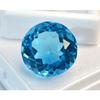 Swiss Blue Topaz Natural 14-16 Ct Round Cut Stunning Certified Loose Gemstone