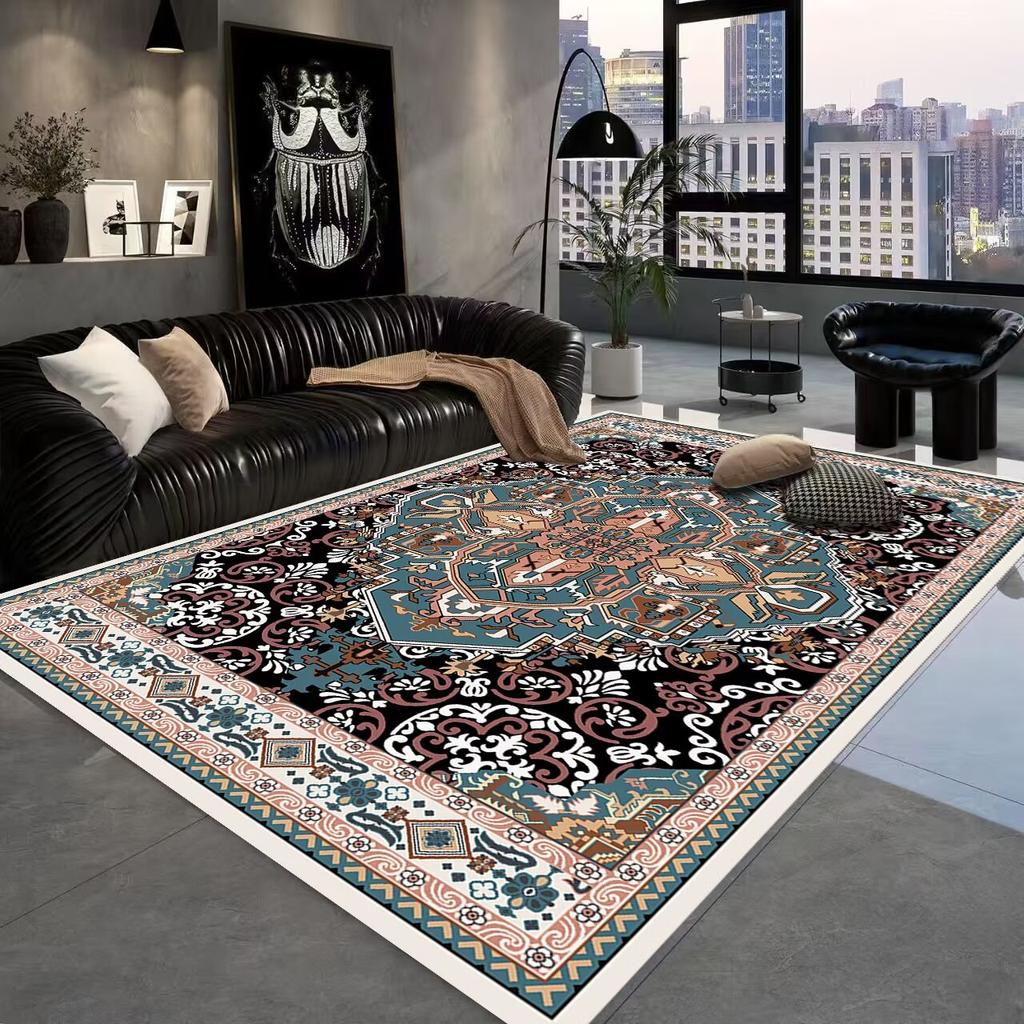 Amerykańskie Dywany Perskie do Salonu Dekoracja Dużej Powierzchni Dywaniki Obszarowe pod Sofę Sypialnia Szatnia Antypoślizgowa Mata Podłogowa Miękkie Zmywalne