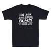 I'm Not Just A Mom I'm Also A Bitch Funny Quote Joke Gift Vintage Unisex T-Shirt