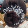 Silver Color Wedding Hair Accessories Hairband Bridal Headpiece Vintage Pearl Rhinestone  Women