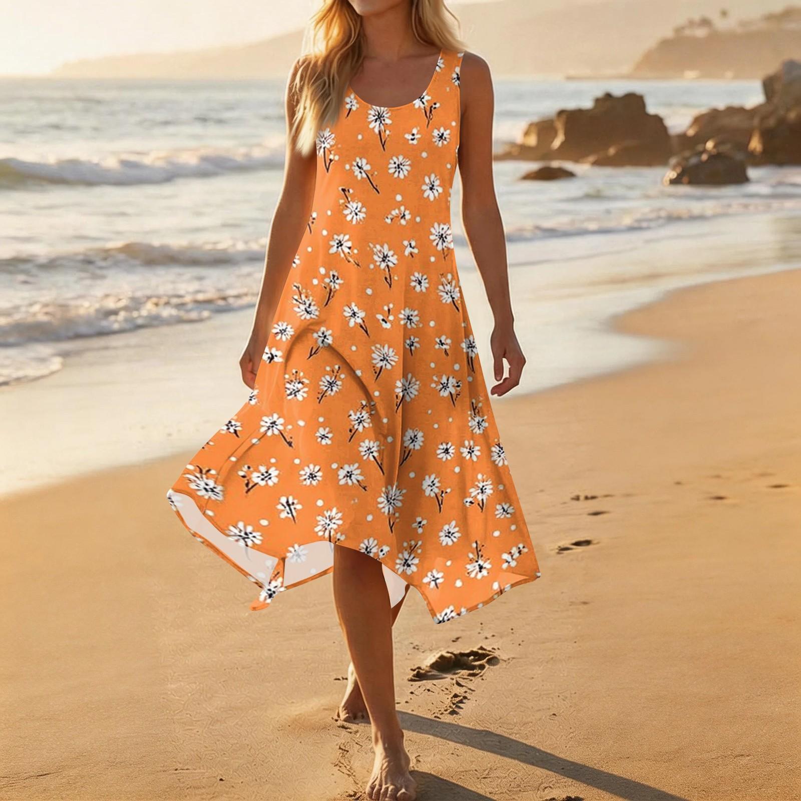 

Summer Dresses for Women 2026 Casual Dresses for Women Midi Dresses for Women Graduation Dress Floral Dress S