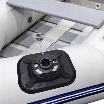 Support Gonflable PVC pour Canne à Pêche Kayak Planche de Surf Fixateur Électronique GPS Poisson Pad de Fixation Adhésive