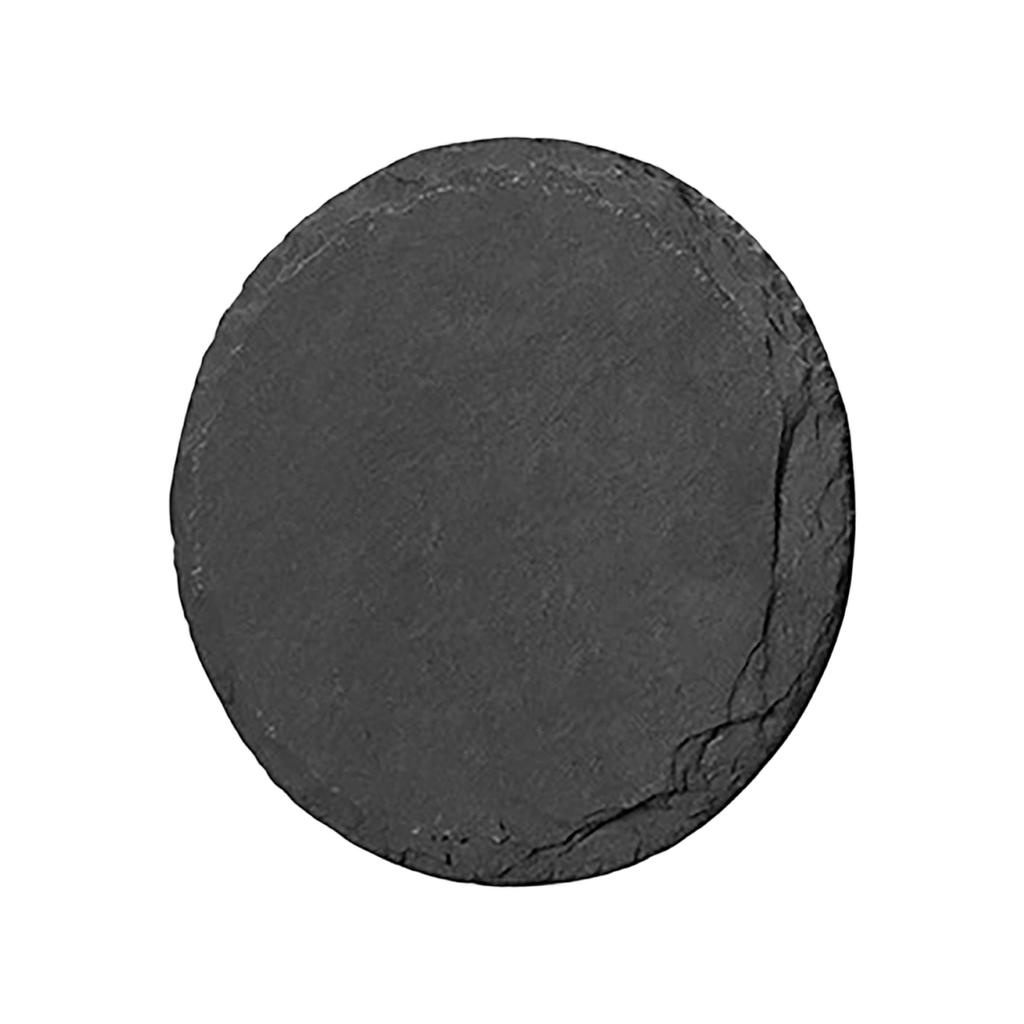 Natural Stone Coasters Set Round and Square Heat Resistant Mats for Kitchen Table Protection and Drinkware Placement